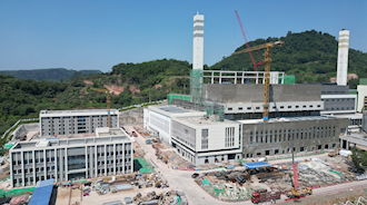 瀘州市垃圾焚燒發(fā)電廠(chǎng)擴(kuò)能工程加快施工建設(shè)，全力沖刺收官